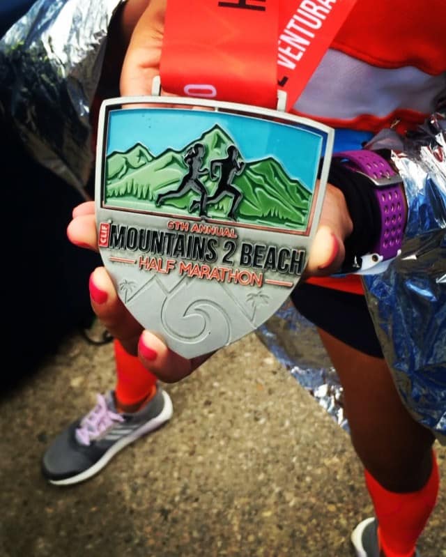 How awesome are the medals!? Thanks to local runner @runningforcarbs for showing off her medal & congrats on the