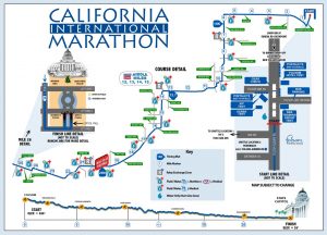 2016 CIM California International Marathon Course Map