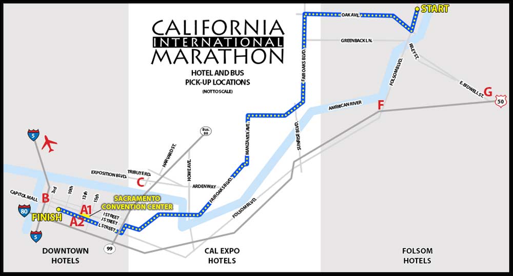 California International Marathon 2024 Route Kyla Shanda