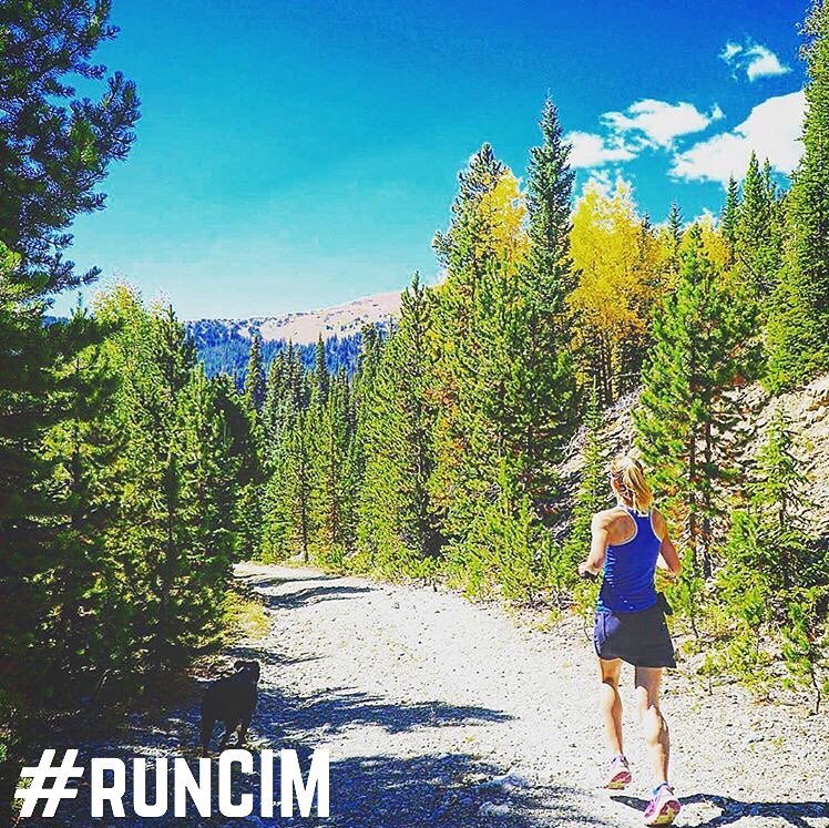 Training in Colorado is @maijazim who caught out eye for Runner of the Week. She put off running a marathon until winter because she wanted to continue training on trails. Thanks for sharing the photo and we look forward to seeing you Dec. 4