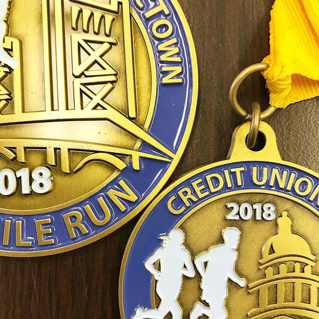 Medal Monday seems like a good day to reveal what you will be wearing on April 8