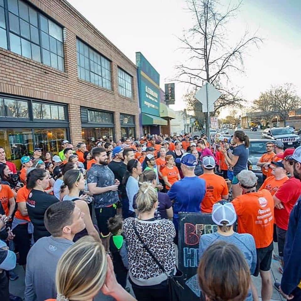 3.14 miles for Pi day! ?You all know how to celebrate! 
Over 200 people joined us last night at @newhelvetiabrew to celebrate Pi Day and the kickoff of @sloppymooserunningclub. Thank you @mizunorunningnorthamerica for joining us and @fleetfeetsac for your giveaways. 
If you are interested in joining a fun, running and beer centered group, join Sloppy every Thursday at 6:30pm at New Helvetia. ?