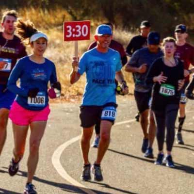 California International Marathon Pacer Molly Knox Sacramento Running Association