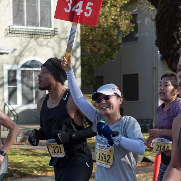 California International Marathon Pacer Jamie Frink Sacramento Running Association
